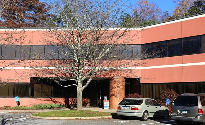 Outside view of dental office in Torrington